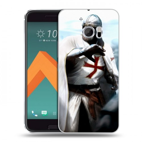 Дизайнерский пластиковый чехол для HTC 10 Assassins Creed