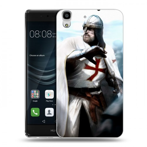 Дизайнерский пластиковый чехол для Huawei Y6II Assassins Creed