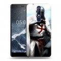 Дизайнерский пластиковый чехол для Nokia 5.1 Assassins Creed