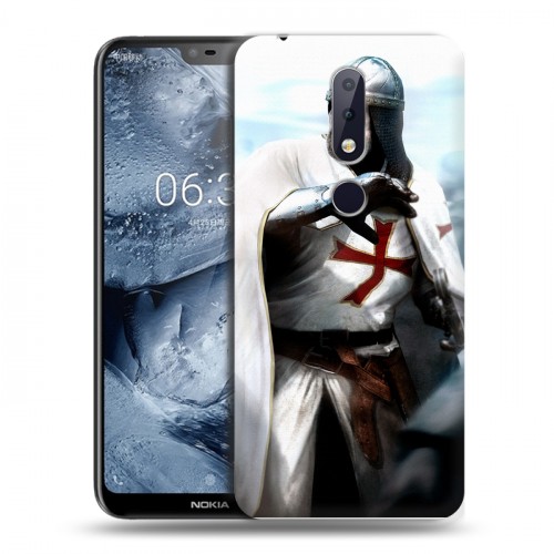 Дизайнерский пластиковый чехол для Nokia 6.1 Plus Assassins Creed