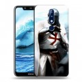 Дизайнерский пластиковый чехол для Nokia 5.1 Plus Assassins Creed