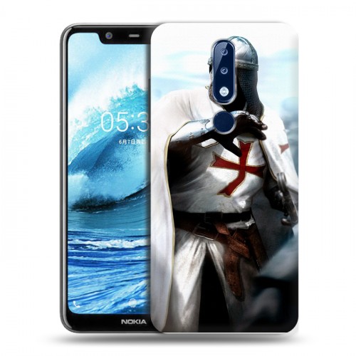 Дизайнерский пластиковый чехол для Nokia 5.1 Plus Assassins Creed