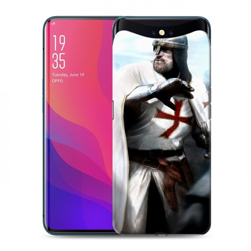 Дизайнерский силиконовый чехол для OPPO Find X Assassins Creed