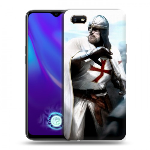 Дизайнерский силиконовый с усиленными углами чехол для OPPO A1k Assassins Creed