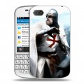 Дизайнерский пластиковый чехол для BlackBerry Q10 Assassins Creed