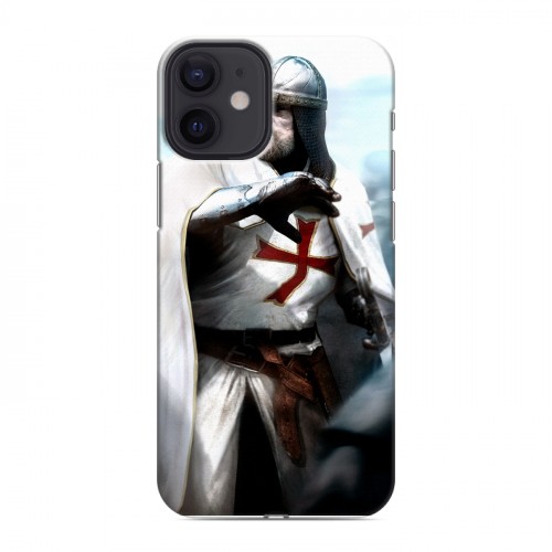 Дизайнерский силиконовый с усиленными углами чехол для Iphone 12 Mini Assassins Creed