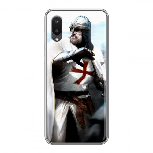 Дизайнерский пластиковый чехол для Samsung Galaxy A02 Assassins Creed