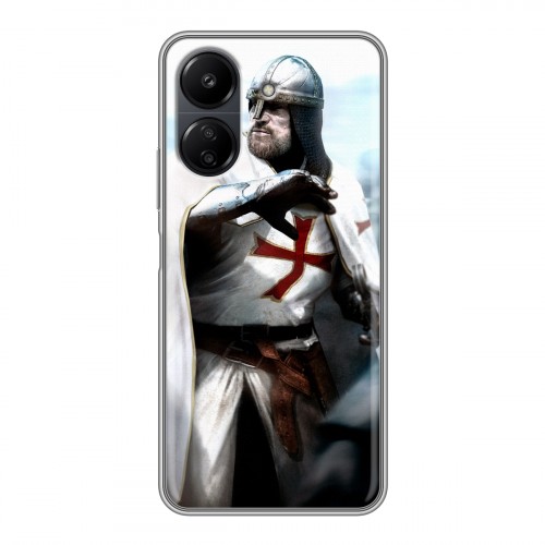 Дизайнерский силиконовый чехол для Xiaomi Poco C65 Assassins Creed