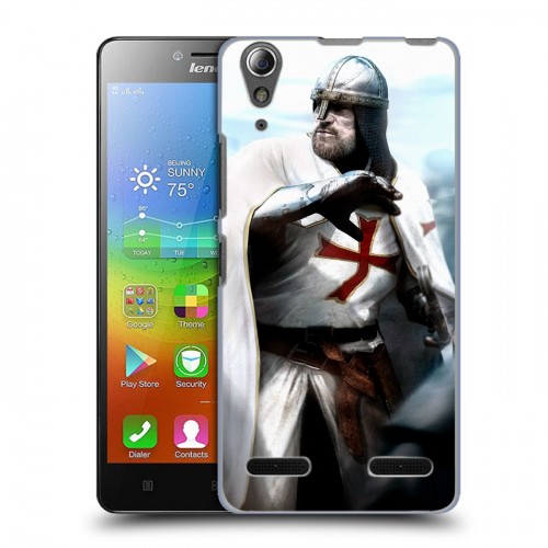 Дизайнерский пластиковый чехол для Lenovo A6000 Assassins Creed