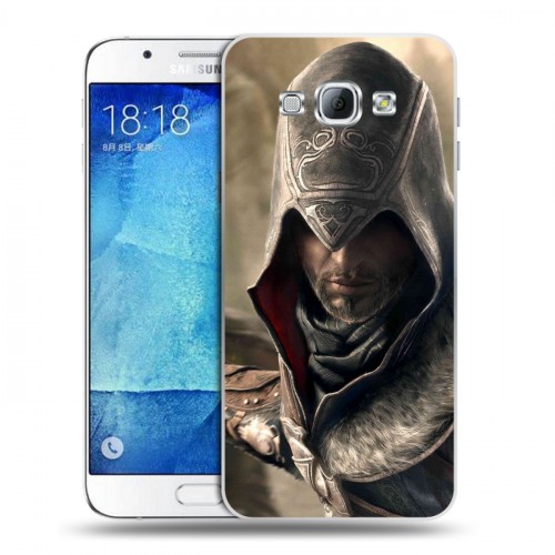 Дизайнерский пластиковый чехол для Samsung Galaxy A8 Assassins Creed