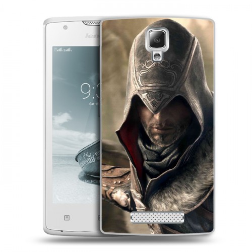 Дизайнерский пластиковый чехол для Lenovo A1000 Assassins Creed