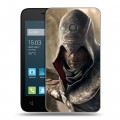 Дизайнерский пластиковый чехол для Alcatel One Touch Pixi 4 (4) Assassins Creed