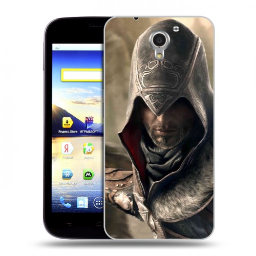 Дизайнерский пластиковый чехол для ZTE Blade A510 Assassins Creed