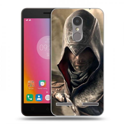 Дизайнерский силиконовый чехол для Lenovo K6 Assassins Creed