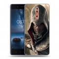 Дизайнерский пластиковый чехол для Nokia 8 Assassins Creed