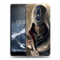 Дизайнерский пластиковый чехол для Nokia 5.1 Assassins Creed