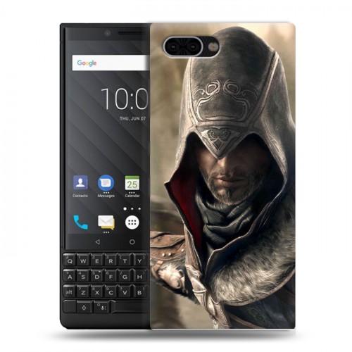 Дизайнерский пластиковый чехол для BlackBerry KEY2 Assassins Creed