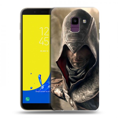 Дизайнерский пластиковый чехол для Samsung Galaxy J6 Assassins Creed