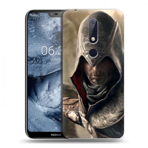 Дизайнерский пластиковый чехол для Nokia 6.1 Plus Assassins Creed