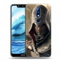 Дизайнерский силиконовый чехол для Nokia 5.1 Plus Assassins Creed