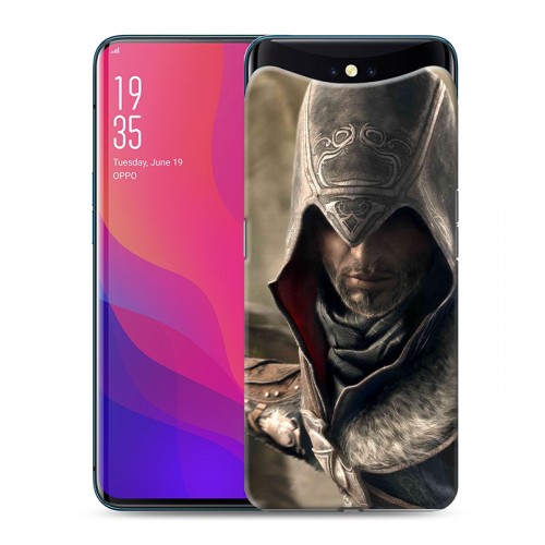 Дизайнерский силиконовый чехол для OPPO Find X Assassins Creed