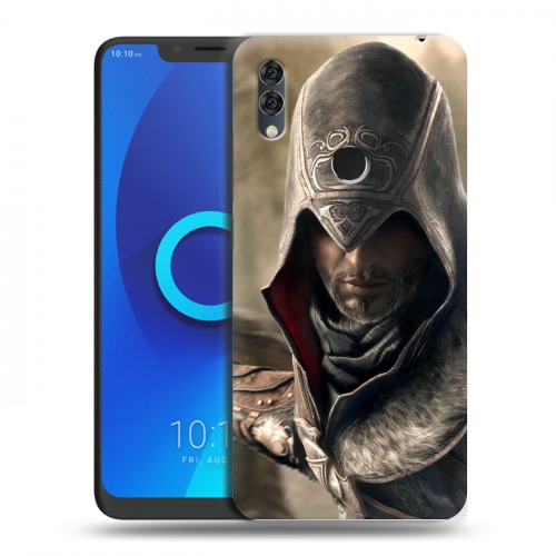 Дизайнерский силиконовый чехол для Alcatel 5V Assassins Creed