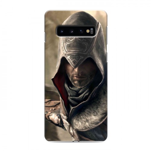 Дизайнерский силиконовый чехол для Samsung Galaxy S10 Assassins Creed