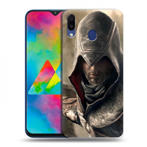 Дизайнерский силиконовый чехол для Samsung Galaxy M20 Assassins Creed