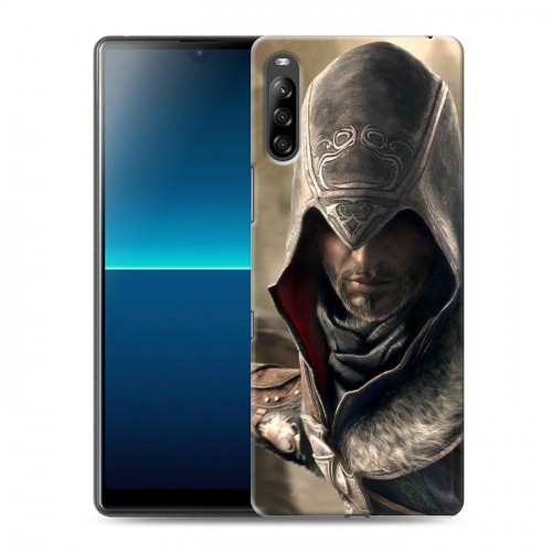 Дизайнерский силиконовый с усиленными углами чехол для Sony Xperia L4 Assassins Creed