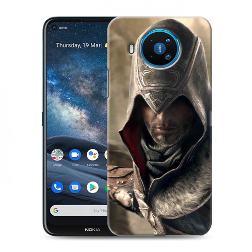 Дизайнерский силиконовый чехол для Nokia 8.3 Assassins Creed