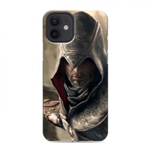 Дизайнерский силиконовый чехол для Iphone 12 Assassins Creed