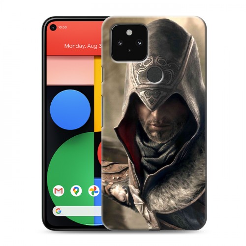 Дизайнерский пластиковый чехол для Google Pixel 5 Assassins Creed