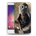 Дизайнерский пластиковый чехол для LG L60 Assassins Creed