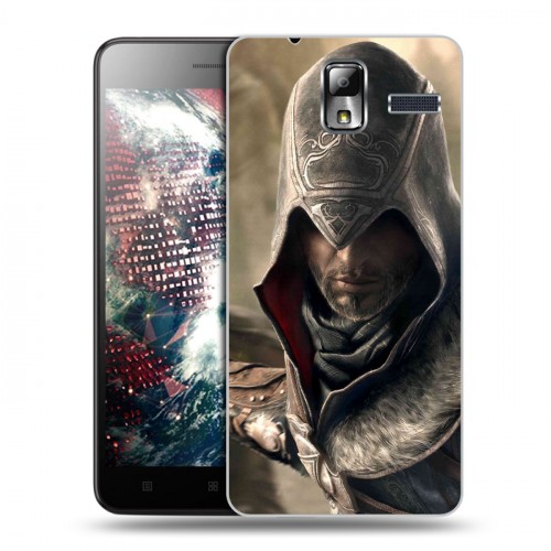 Дизайнерский силиконовый чехол для Lenovo S580 Ideaphone Assassins Creed