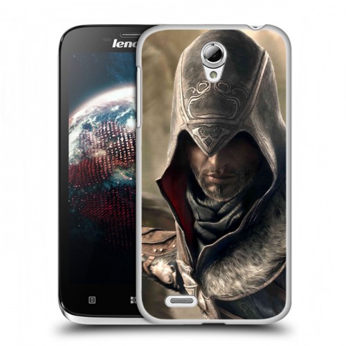 Дизайнерский пластиковый чехол для Lenovo A859 Ideaphone Assassins Creed