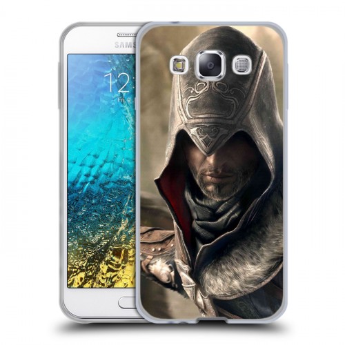 Дизайнерский пластиковый чехол для Samsung Galaxy E5 Assassins Creed