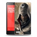 Дизайнерский силиконовый чехол для Xiaomi RedMi Note Assassins Creed