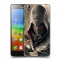 Дизайнерский пластиковый чехол для Lenovo A6000 Assassins Creed