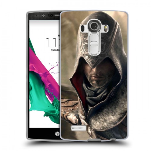 Дизайнерский пластиковый чехол для LG G4 Assassins Creed