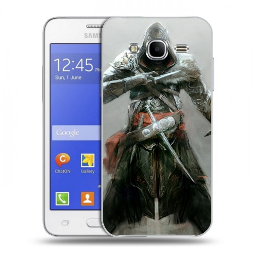 Дизайнерский силиконовый чехол для Samsung Galaxy J7 Assassins Creed