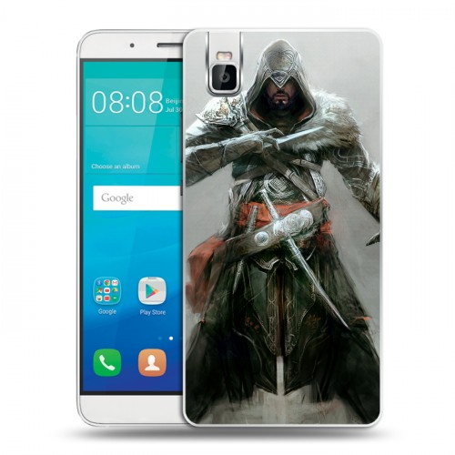 Дизайнерский пластиковый чехол для Huawei ShotX Assassins Creed