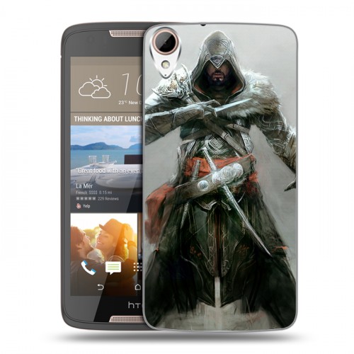 Дизайнерский пластиковый чехол для HTC Desire 828 Assassins Creed