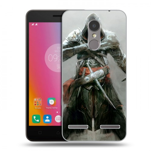 Дизайнерский силиконовый чехол для Lenovo K6 Assassins Creed