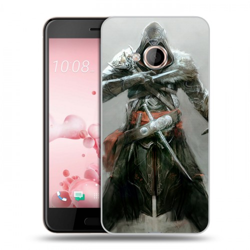 Дизайнерский силиконовый чехол для HTC U Play Assassins Creed