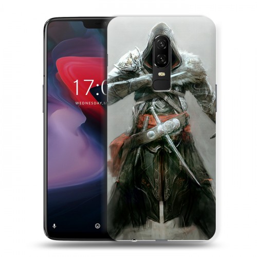 Дизайнерский пластиковый чехол для OnePlus 6 Assassins Creed