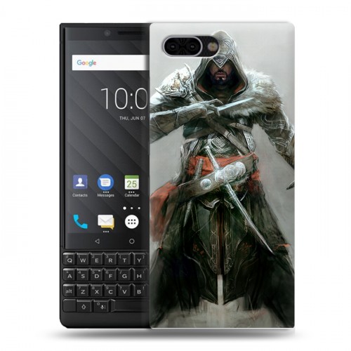Дизайнерский пластиковый чехол для BlackBerry KEY2 Assassins Creed
