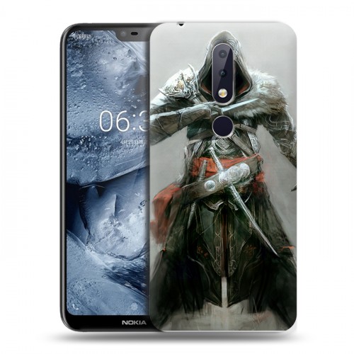 Дизайнерский пластиковый чехол для Nokia 6.1 Plus Assassins Creed