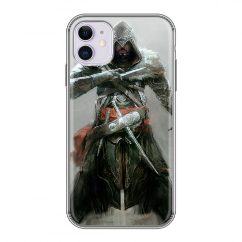 Дизайнерский силиконовый чехол для Iphone 11 Assassins Creed