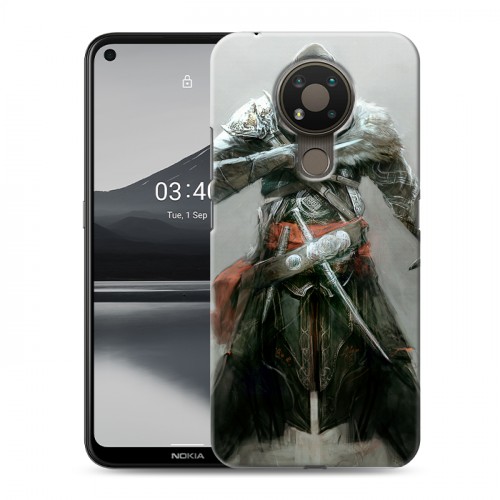 Дизайнерский силиконовый чехол для Nokia 3.4 Assassins Creed