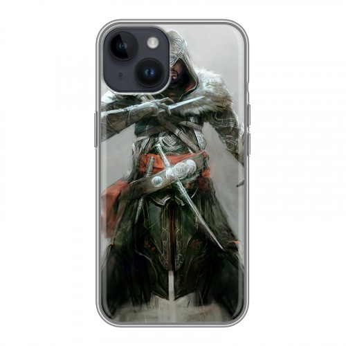 Дизайнерский пластиковый чехол для Iphone 14 Assassins Creed